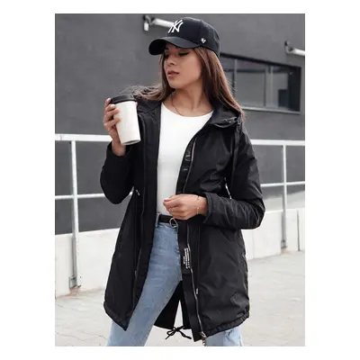 Dámská bunda parka URBANJOY TY4385 Barva: Černá