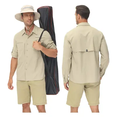 Pánská outdoorová košile Barva: Khaki