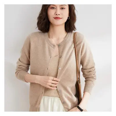 Dámský cardigan různé barvy Barva: Khaki