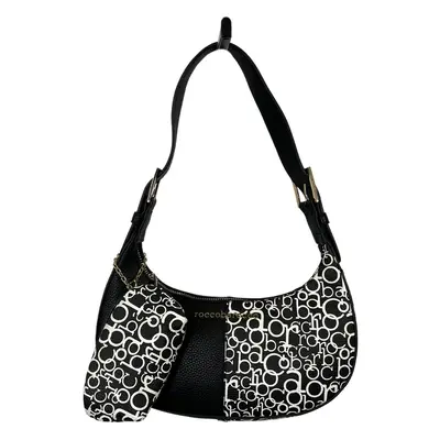 Dámská shopper kabelka RBR910B3205 Roccobarocco Barva: Černá