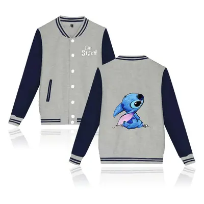 Unisex bunda dětská Baseball potisk Stitch