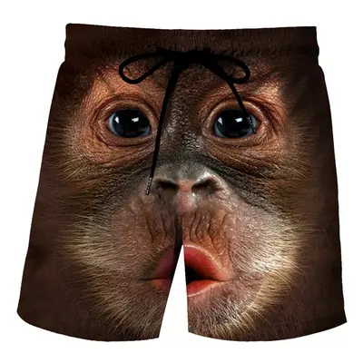 Vtipné unisex šortky s různými potisky 3D