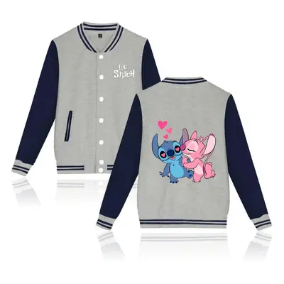 Unisex bunda dětská Baseball potisk Stitch