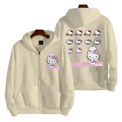 Dámská mikina s potiskem Hello kitty