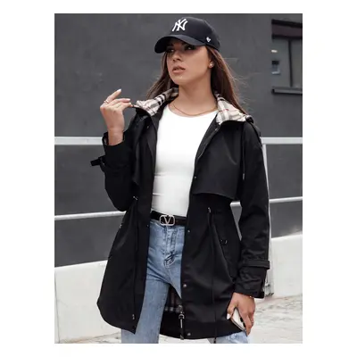 Dámská bunda parka FASHLOVE TY4391 Barva: Černá