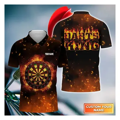 Tričko dres pro tým Darts s ohněm 3D potisk CS458