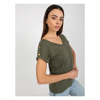 Dámská halenka TW-BZ-BL-1006.56 Barva: Khaki