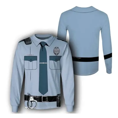 Svetr s celoplošným potiskem 3D Uniform CS438