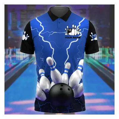 Tričko dres pro tým Bowling s 3D potiskem CS454