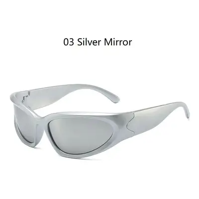 Sluneční brýle 90-tá léta Barva (Varianta): 03 Silver Mirror