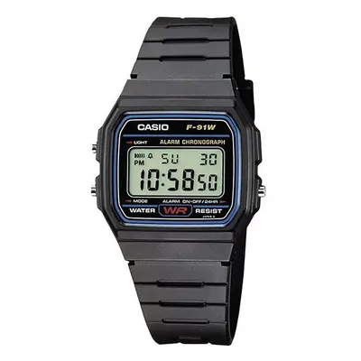 Pánské hodinky CASIO F-91W-1YER (zd086a) - Klasické + BOX Barva (Varianta): tay-12758-uniw