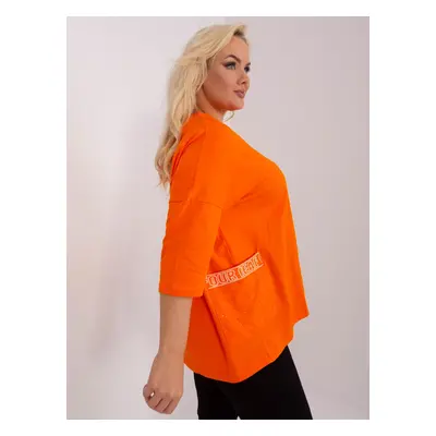 Dámská halenka RV-BZ-7783.99 Barva: Oranžová