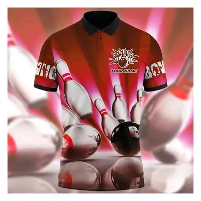 Tričko dres pro tým Bowling s 3D potiskem CS454