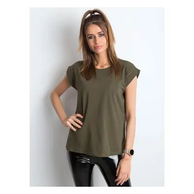 Dámské tričko RV-TS-4833.36P- Barva: Khaki