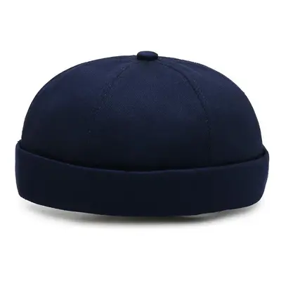 Jednobarevná kšiltovka bez kšiltu Barva (Varianta): VariantaB-navy blue