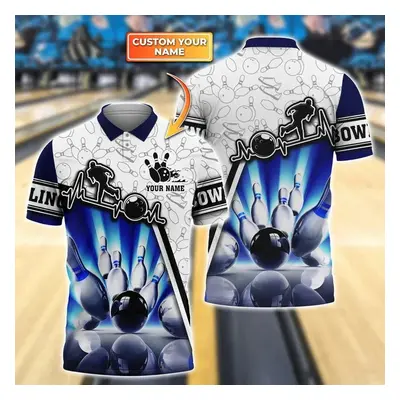 Tričko dres pro tým Bowling s 3D potiskem CS454