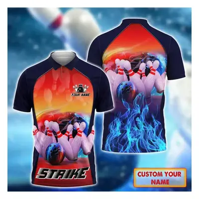 Tričko dres pro tým Bowling s 3D potiskem CS454