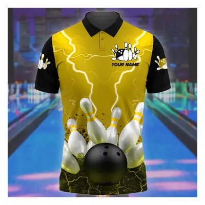 Tričko dres pro tým Bowling s 3D potiskem CS454