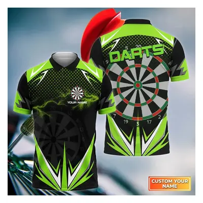 Tričko s potiskem pro tým Darts s vlastním textem 3D CS507