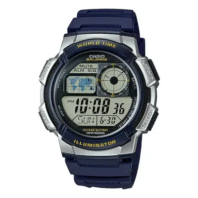 Pánské hodinky CASIO AE-1000W-1AV - WORLD TIME + BOX Barva (Varianta): tay-8550-uniw