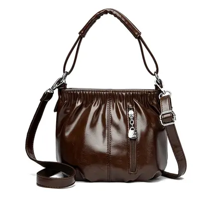 Dámská kabelka crossbody FL982 Barva (Varianta): Hnědá