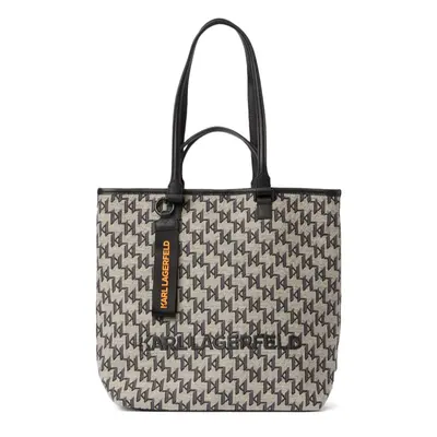 Dámská shopper kabelka 216W3042 Karl Lagerfeld Barva: Šedá