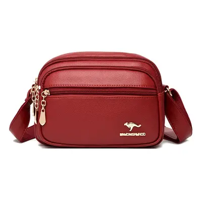 Dámská kabelka crossbody FL944 Barva (Varianta): Červená