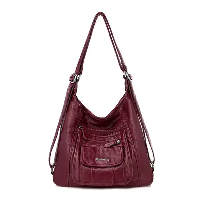 Dámská kabelka crossbody FL911 Barva (Varianta): Wine Red 3