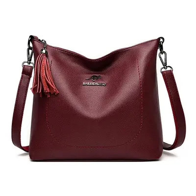 Dámská kabelka crossbody FL902 Barva (Varianta): Vínová