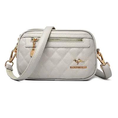 Dámská kabelka crossbody FL921 Barva (Varianta): Světle šedá