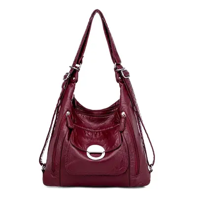 Dámská kabelka crossbody FL911 Barva (Varianta): Wine Red 1