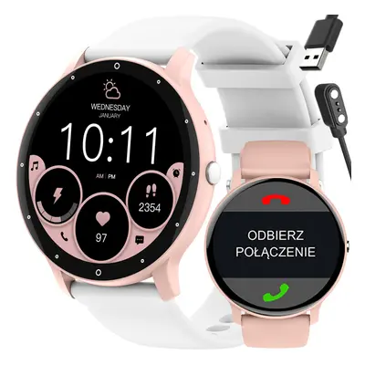 SMARTWATCH UNISEX GRAVITY GT1-1 PRO - VOLÁNÍ BLUETOOTH, DODATEČNÝ PÁSEK (sg027a) Barva (Varianta