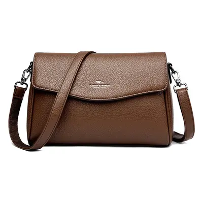 Dámská kabelka crossbody FL984 Barva (Varianta): Hnědá