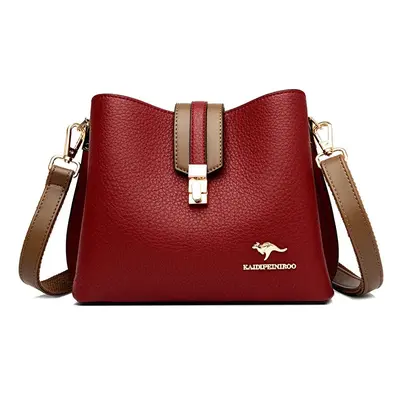 Dámská kabelka crossbody FL915 Barva (Varianta): Wine-Red