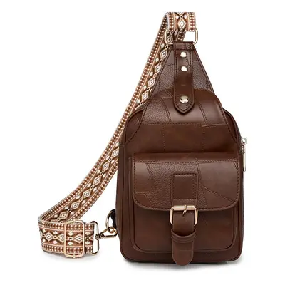 Dámská kabelka crossbody FL887 Barva (varianta) (varianta): Hnědá