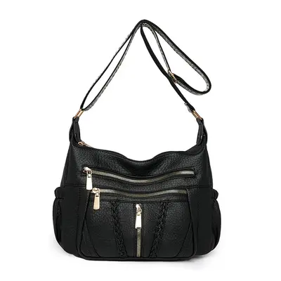 Dámská kabelka crossbody FL914 Barva (Varianta): Černá