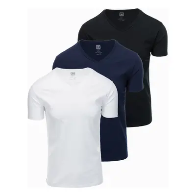 Men's plain t-shirt - mix 3-pack Z29 Barva: Bílá