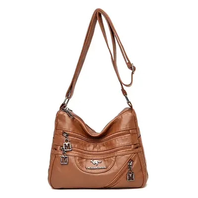 Dámská kabelka crossbody FL888 Barva (Varianta): Hnědá