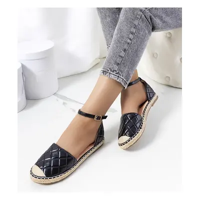 Faiza espadrilky Barva: Černá