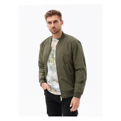 Men's bomber jacket - V2 C538 Barva: Olivová