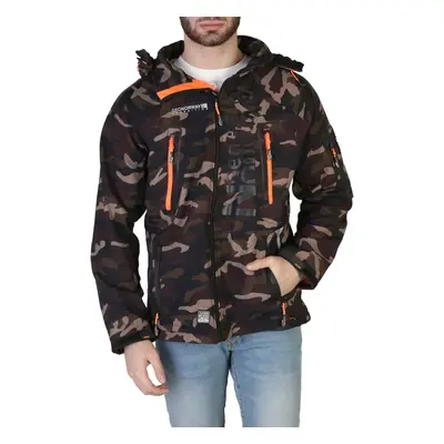 Pánská bunda Techno-camo_man Geographical Norway Barva: Hnědá