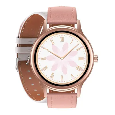 Dámské chytré hodinky SMARTWATCH PACIFIC 18-1 - NÁRAMEK + PASEK: Rosegold (sy015a) Barva (Varian