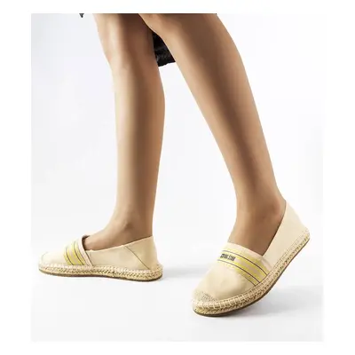 Espadrilky Big Star LL274895 Barva: Béžová