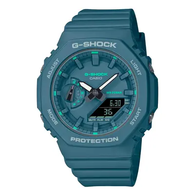 Pánské hodinky GMA-S2100 Casio Barva: Zelená