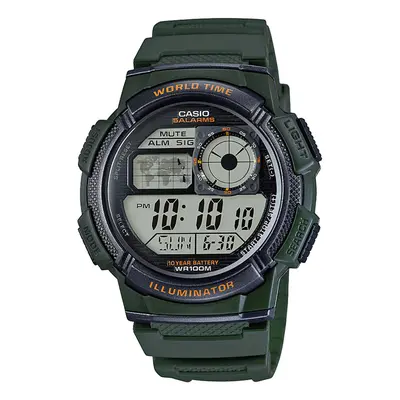 Pánské hodinky CASIO AE-1000W-1AV - WORLD TIME + BOX Barva (Varianta): tay-7484-uniw