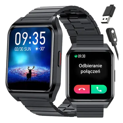 SMARTWATCH UNISEX Rubicon RNCE89 - VOLÁNÍ, VLASTNÍ ŠTÍTY (sr035b) Barva (Varianta): tay-18579-un