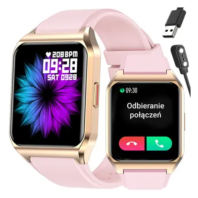 SMARTWATCH UNISEX Rubicon RNCE89 - VOLÁNÍ, VLASTNÍ ŠTÍTY (sr035b) Barva (Varianta): tay-18580-un