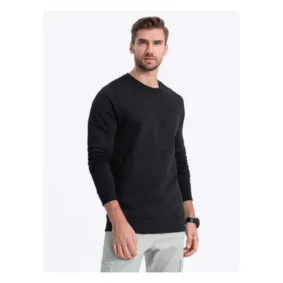 Men's sweatshirt - silver - ESPIR Barva: Černá