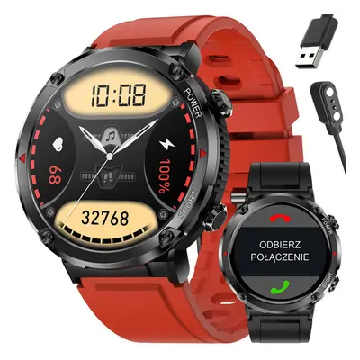 SMARTWATCH Pánské GRAVITY GT21-1 TOOTH CALL, DODATEČNÝ PÁSEK (sg025a) Barva (Varianta): tay-5139