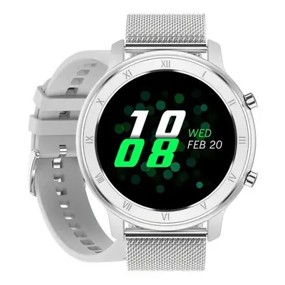 SMARTWATCH UNISEX Pacific 17-1 Náramek - stříbrný + DODATEČNÝ PÁSEK (sy010a) Barva (Varianta): t